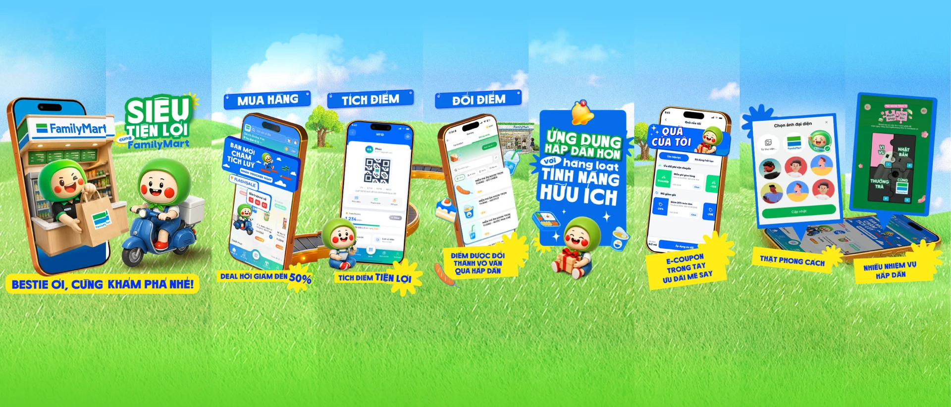 FamilyMart VietNam product page header