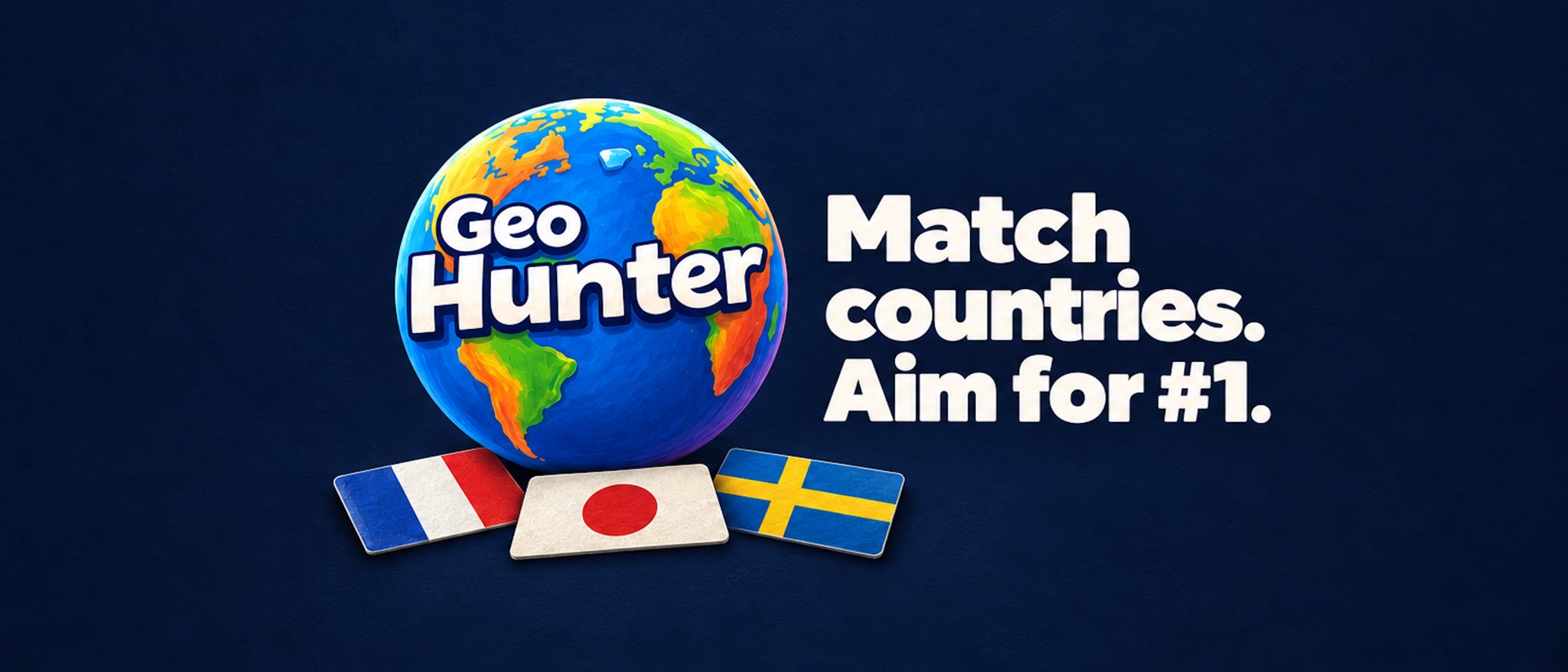 GeoHunter product page header
