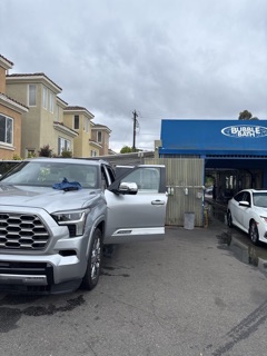 Bubble Bath Hand Car Wash