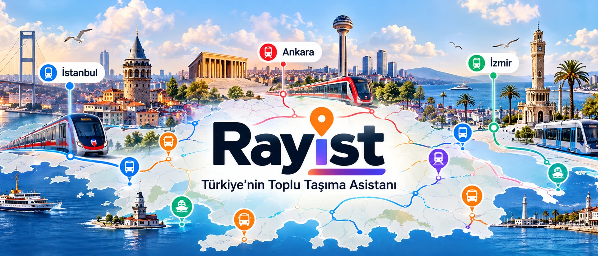 Rayİst: Toplu Taşıma product page header