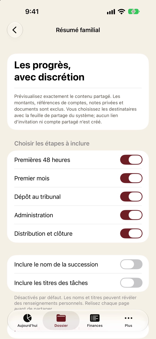 ExecutorKit : succession capture d’écran 6