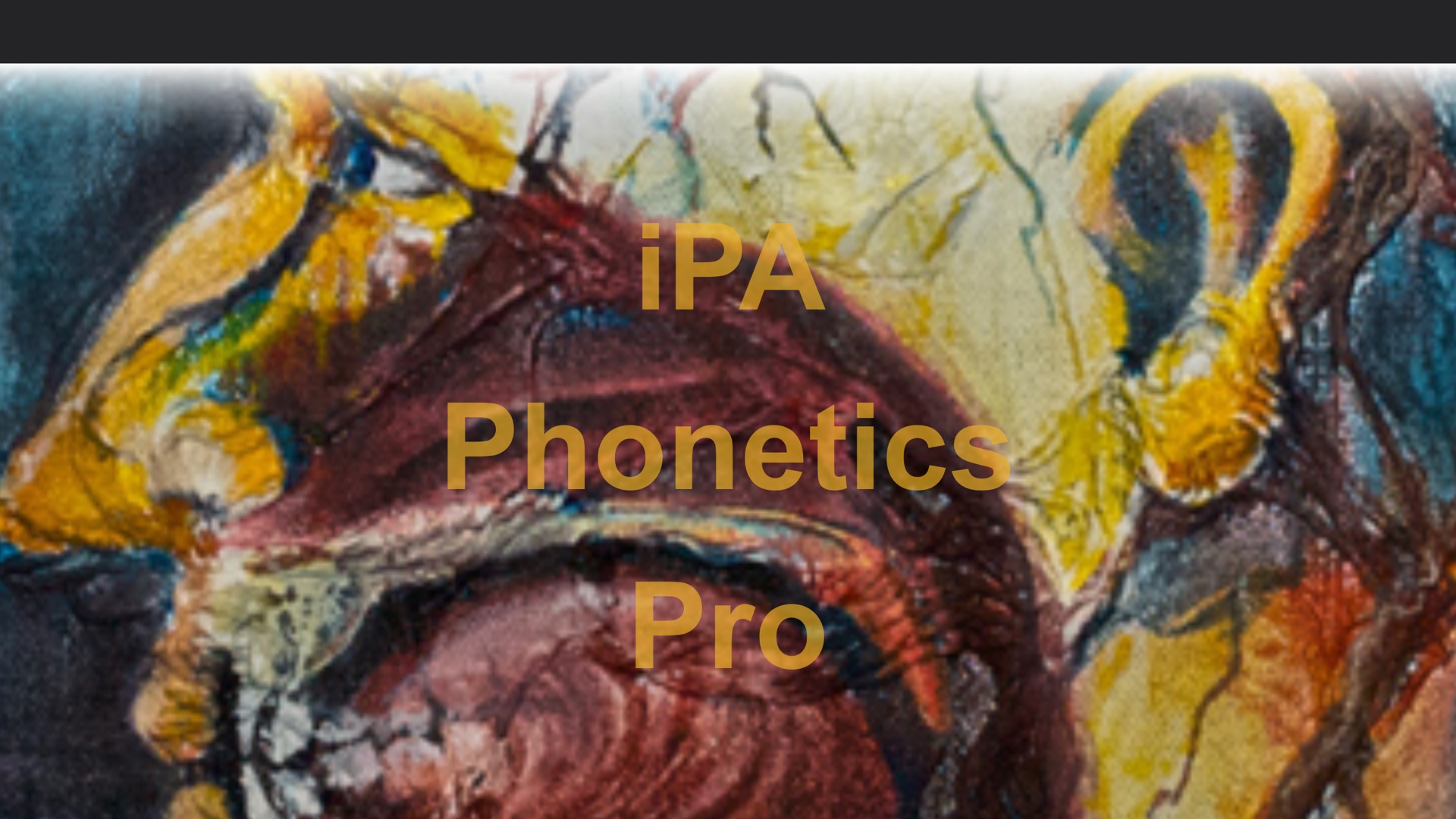 iPA Phonetics product page header