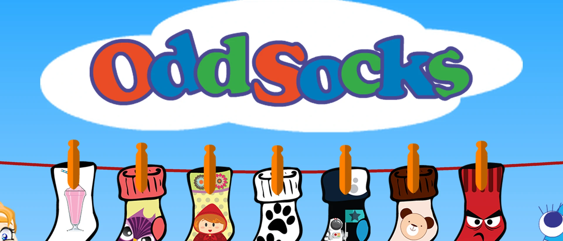 Odd Socks product page header