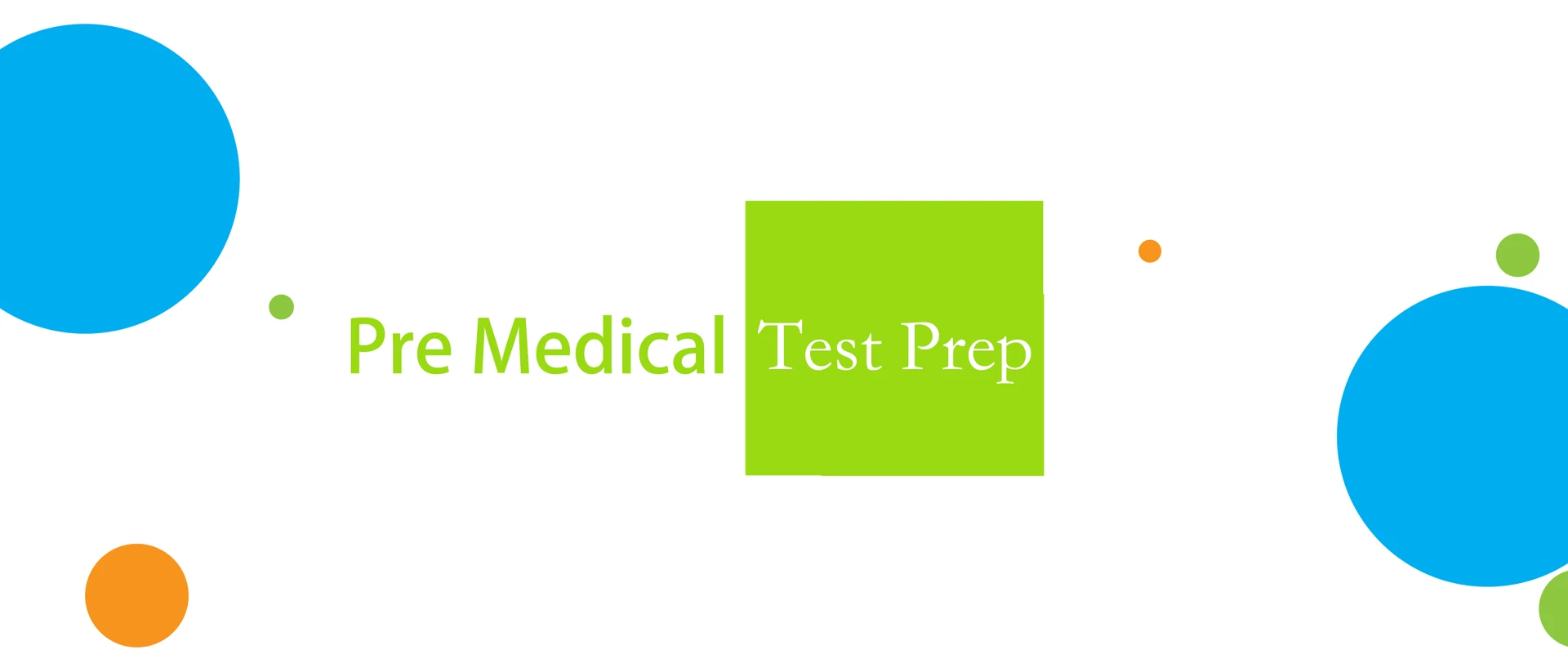 Pre Medical Expert product page header