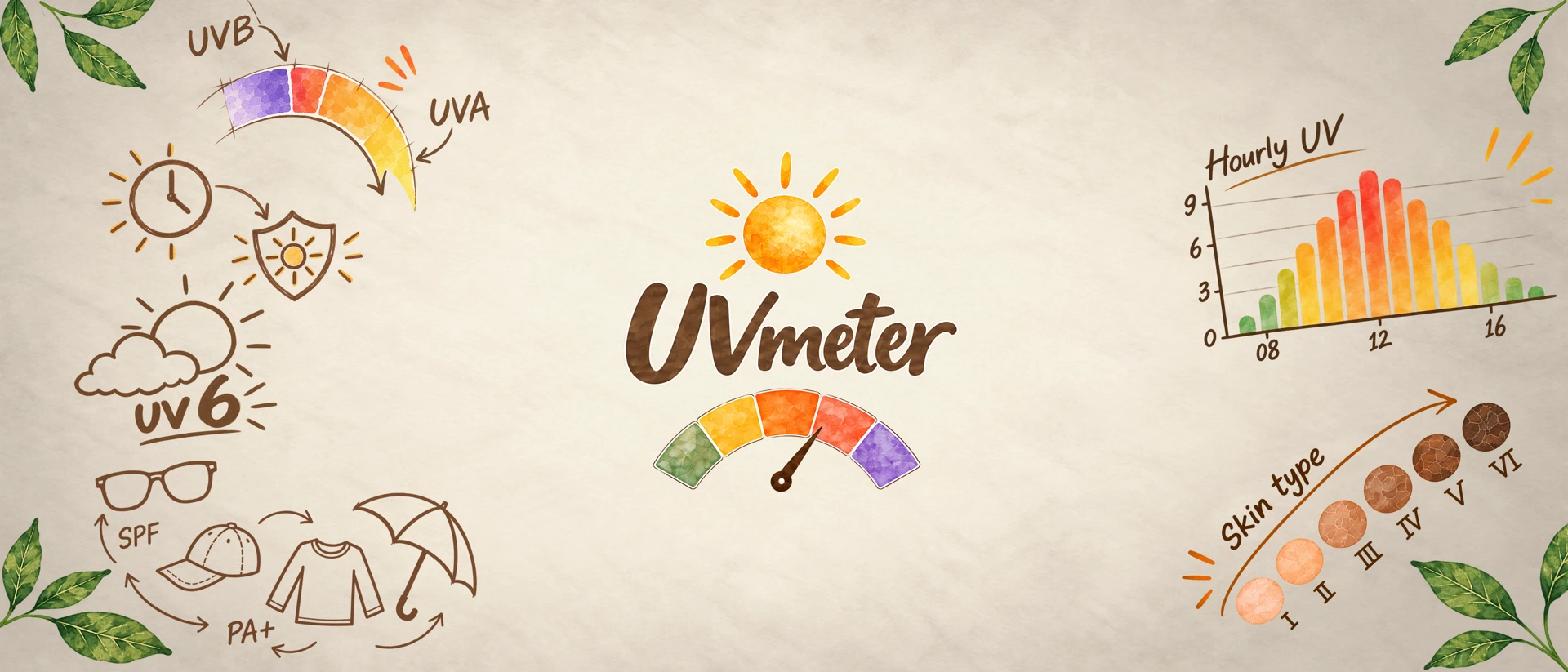 UVmeter - UV Index & Forecast product page header