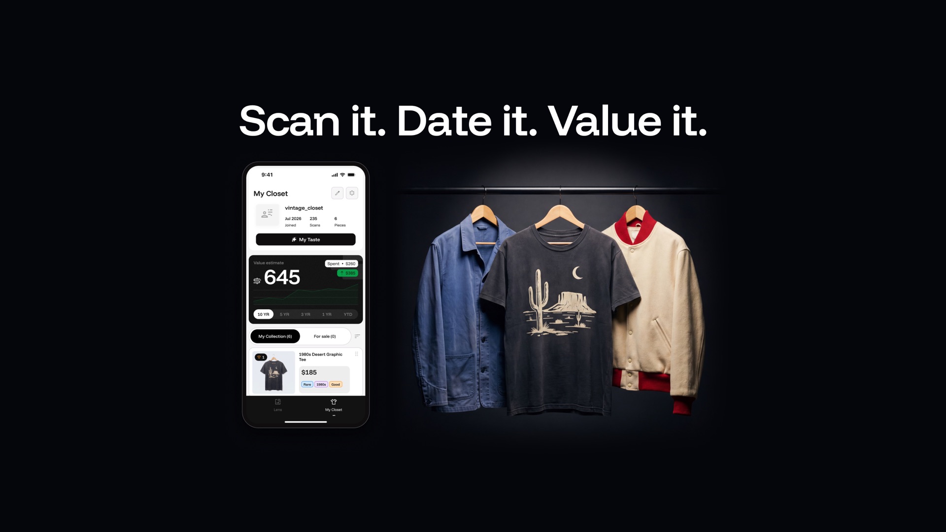 Bidstitch: Vintage Scanner product page header