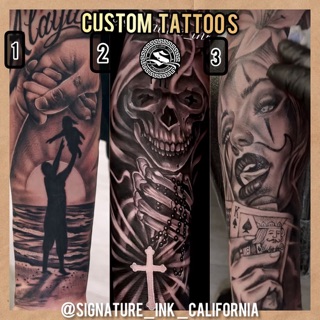 Jesse's Tattoo Portfolio tattoo studio in Brentwood