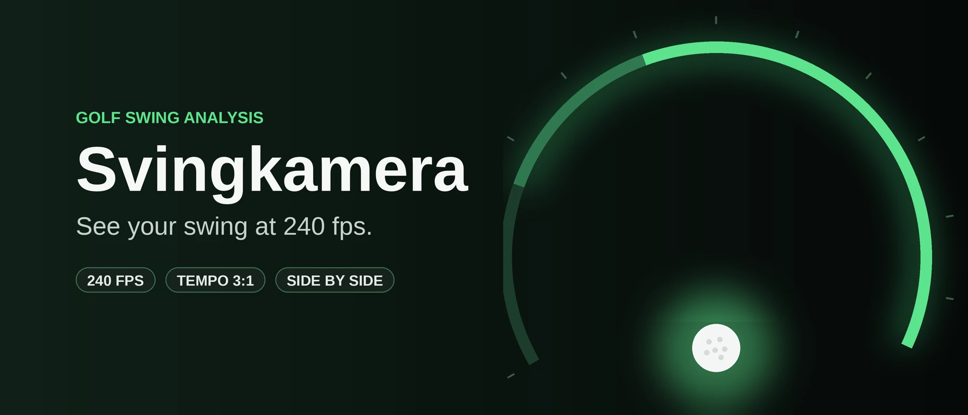 SvingKamera product page header