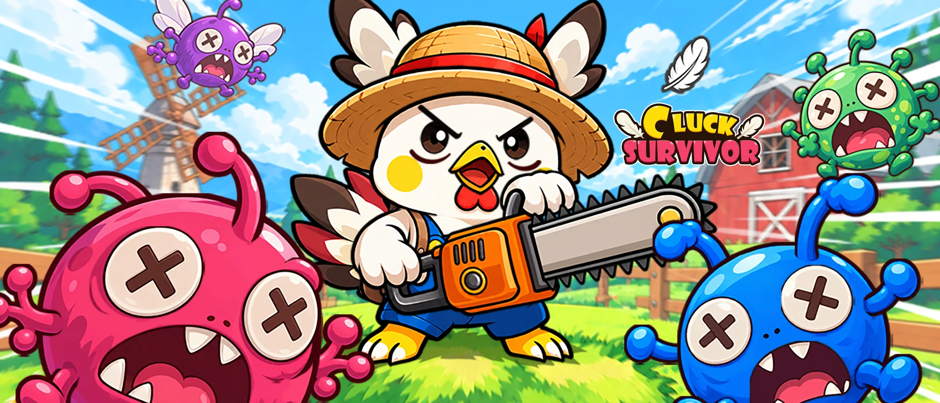 Cluck Survivor : Farm Defense product page header