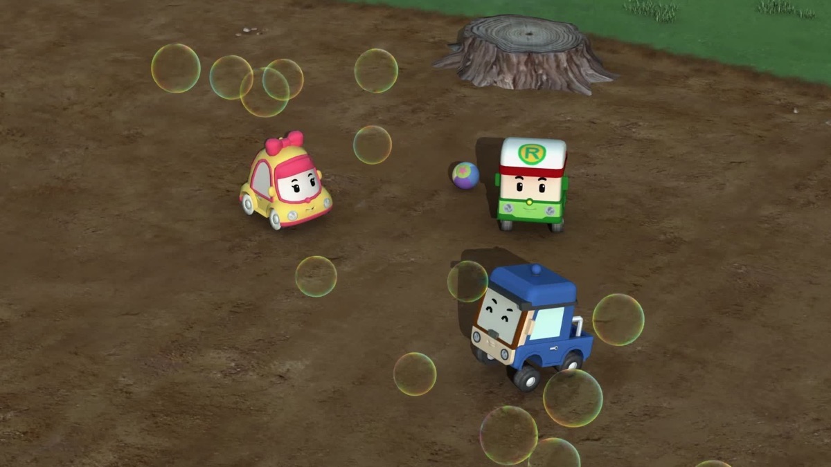 신기한 비눗방울 - 로보카폴리(시즌 4, 에피소드 7) - Apple TV (KR)