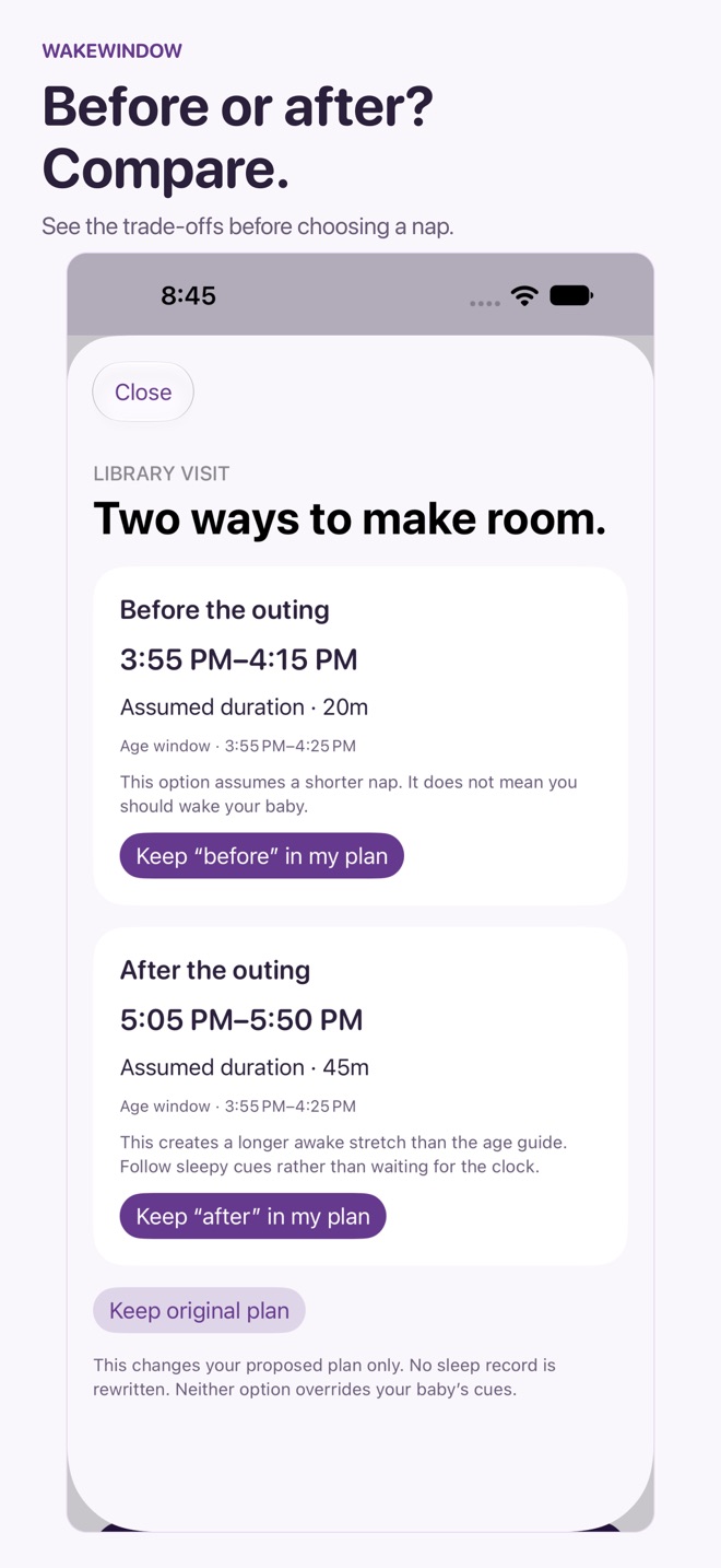 WakeWindow: Baby Nap Tracker screenshot 4
