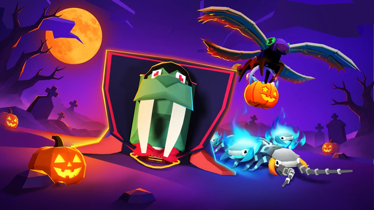 Rodeo Stampede: Sky Zoo Safari search result, In-app event: Spooky Stampede