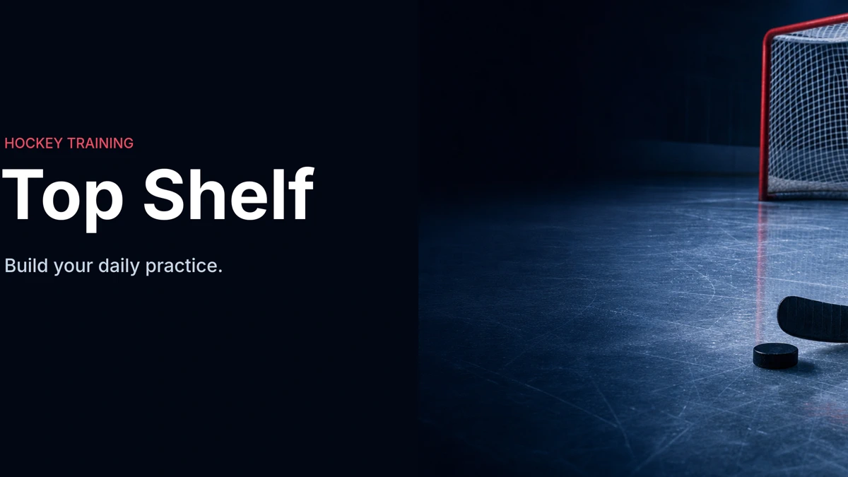 Top Shelf Hockey Tracker App Store product page header