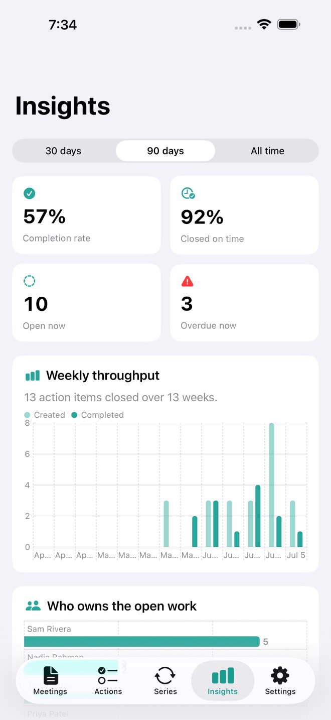 MinuteMade: Meeting Notes screenshot 3