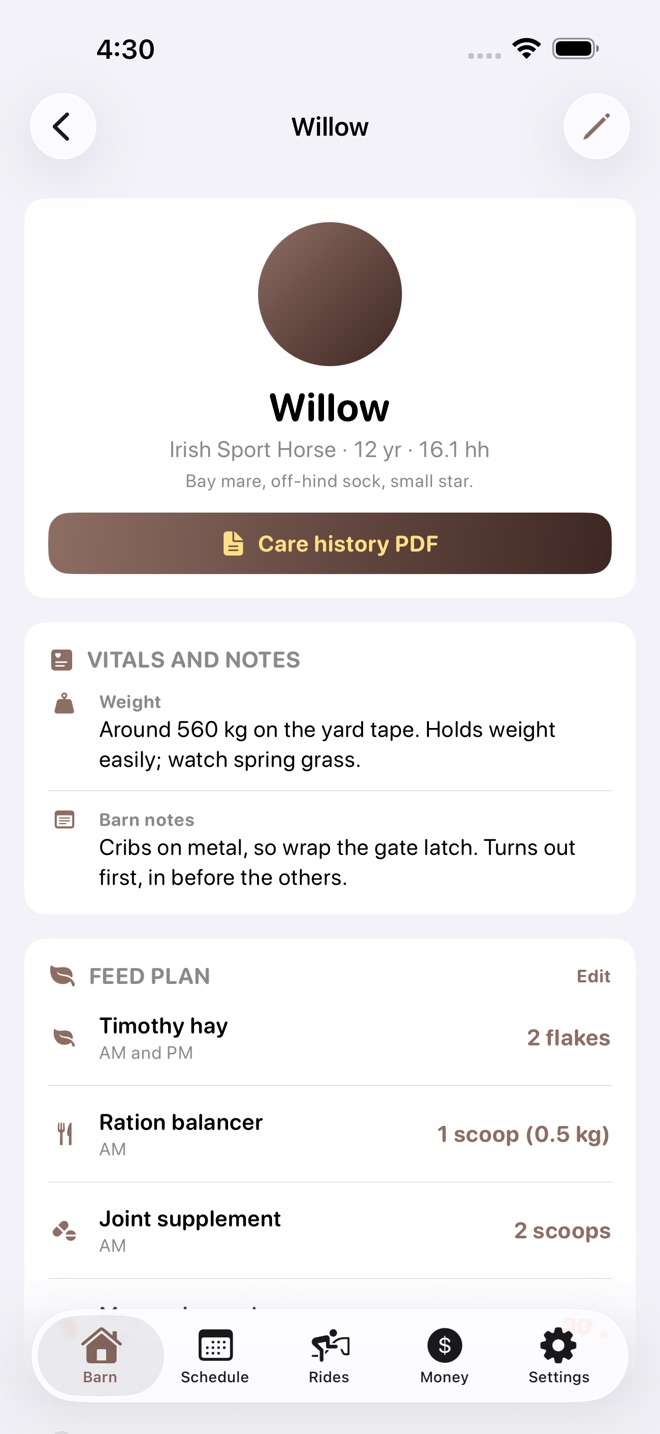 StableDays: Horse Care screenshot 2