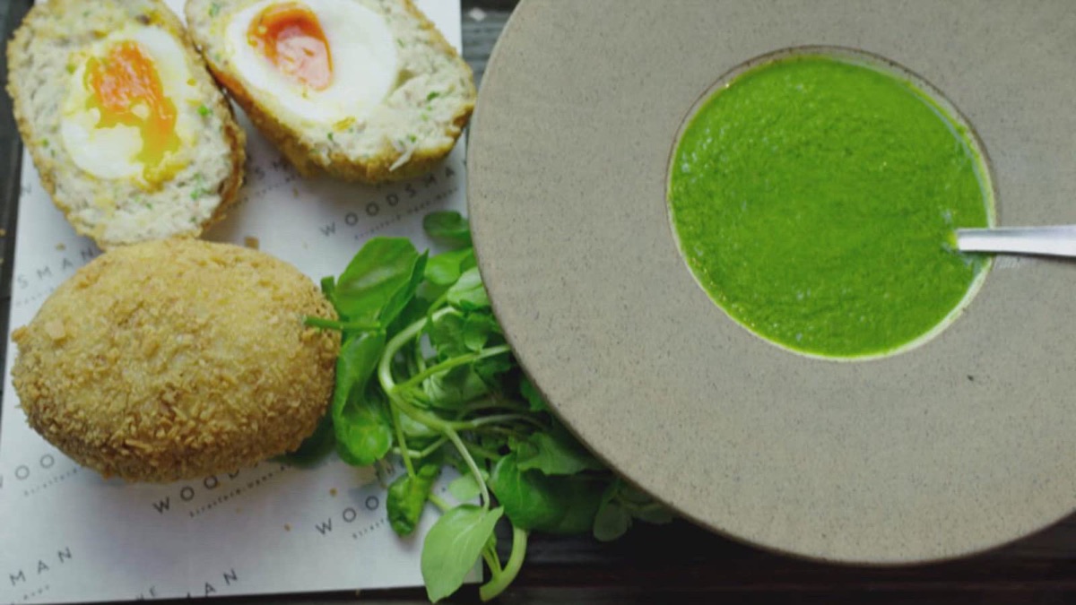 Smoked Mackerel Scotch Eggs Wild Fish Masterclass with Mike Robinson