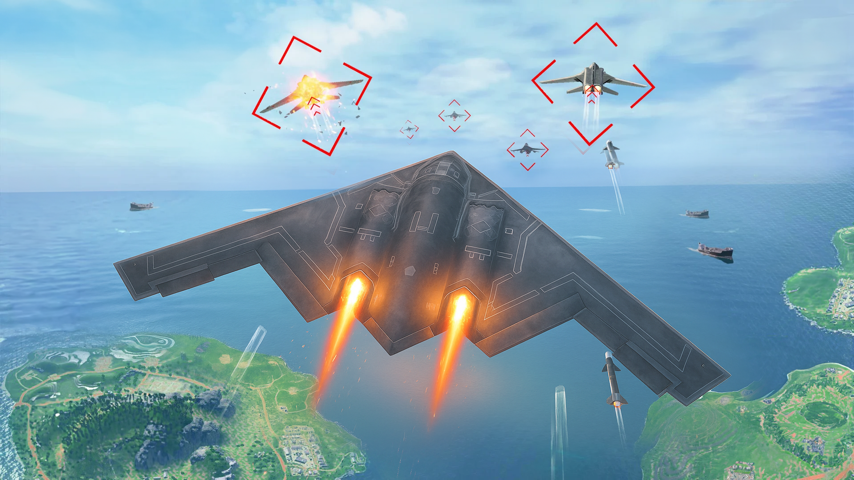 Epic B-52 bomber dogfights Competition Epic B-52 bomber dogfights Competition