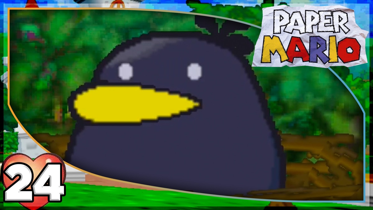 Enlisting the help of Raphael the Raven! | Paper Mario - Paper Mario ...