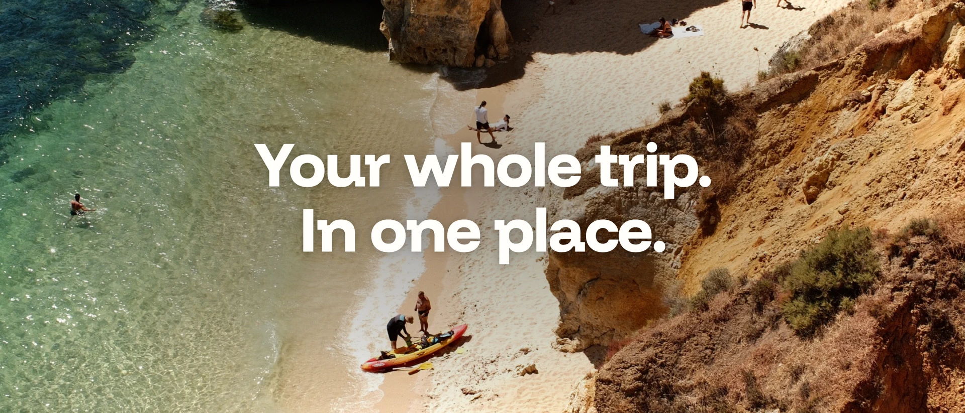 Solvago: Trip Planner product page header