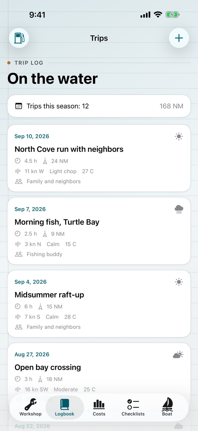 HullBook: Boat Maintenance Log screenshot 6