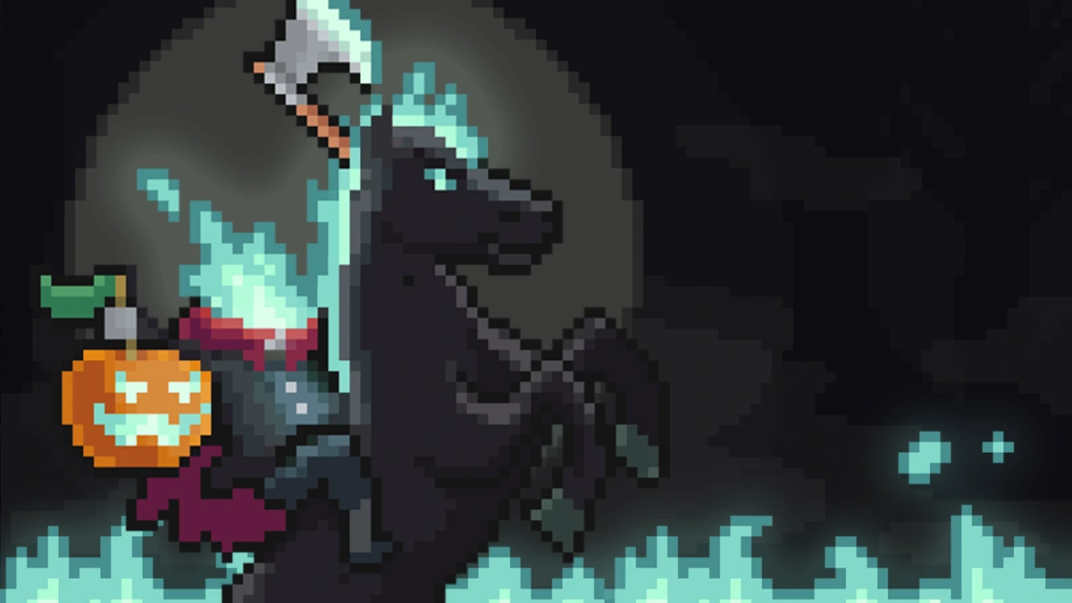 Idle Slayer: Addictive Clicker search result, In-app event: Phantom Fall: Haunted Skins