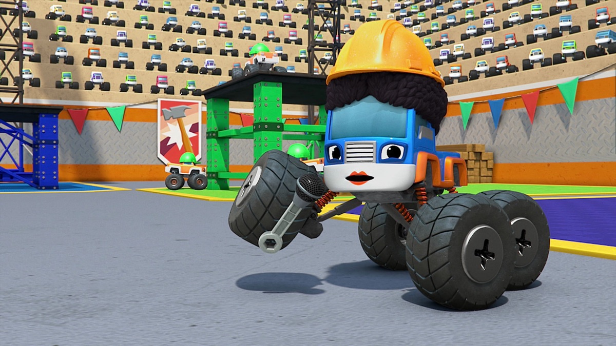 Blaze e os Monster Machines (Séries): Concurso de Construção S06