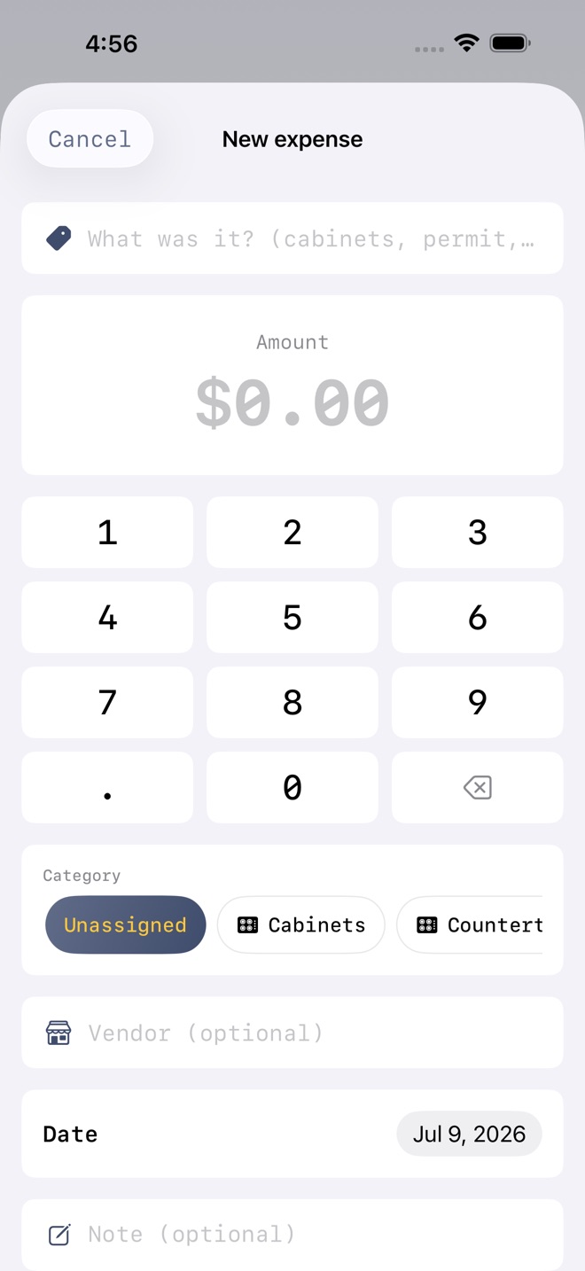 RenoLedger: Reno Budget capture d’écran 2