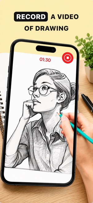Sketch Paint Trace Art: InkAR screenshot 5