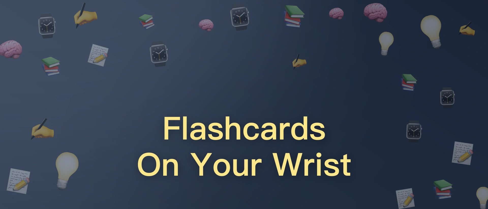 QuickNotes: Watch Flashcards product page header