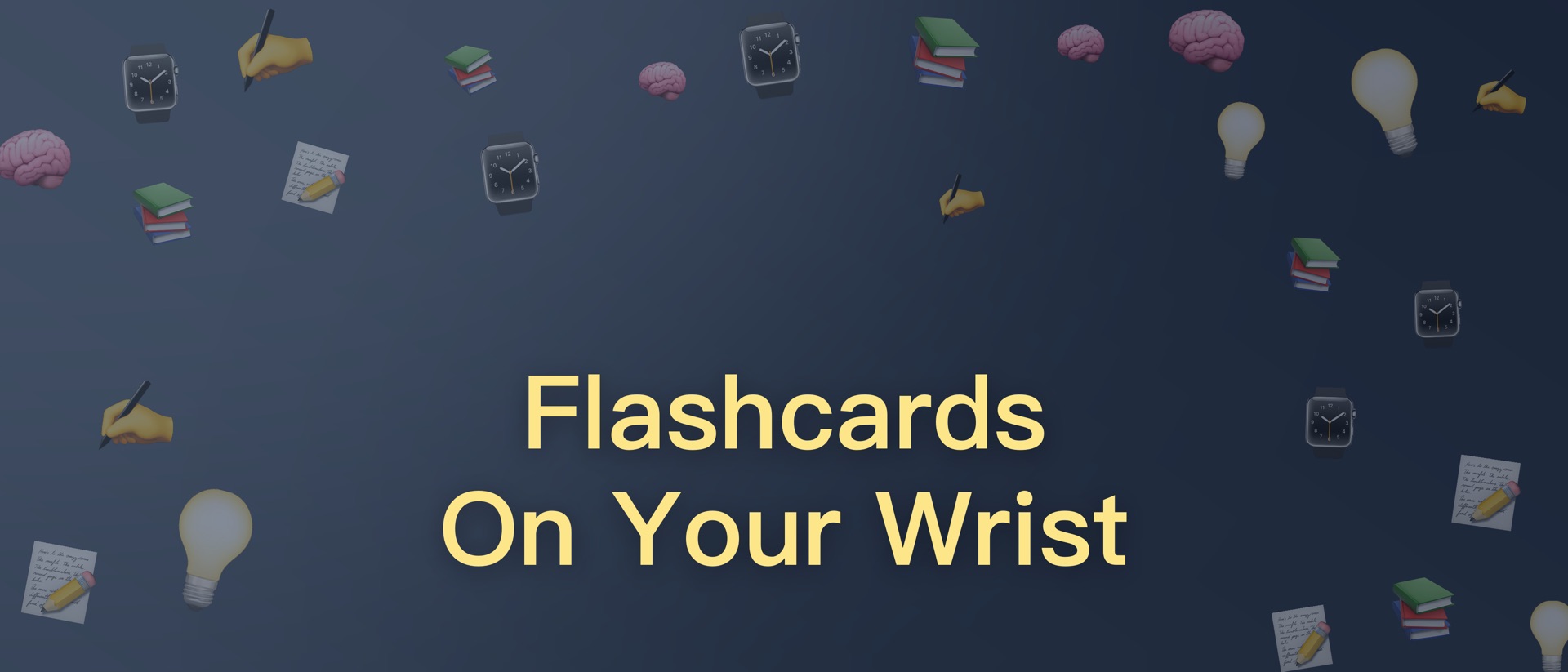 QuickNotes: Watch Flashcards product page header