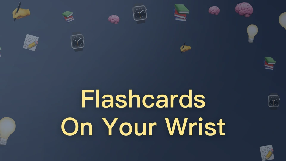 QuickNotes: Watch Flashcards App Store product page header