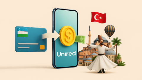 Read more about Unired: $ yoki ₺ yuboring