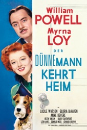 Poster for Der dünne Mann kehrt heim by Richard Thorpe