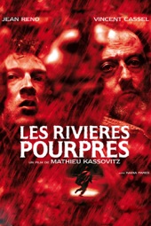 Poster for Les rivières pourpres by Mathieu Kassovitz