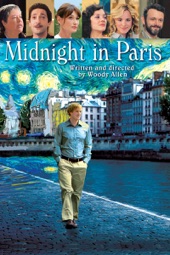 Poster for Midnight in Paris by Woody Allen
