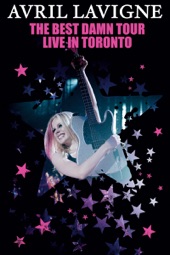 Poster for The Best Damn Tour – Live in Toronto by Avril Lavigne