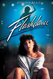 Poster for Flashdance by Adrian Lyne