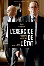Poster for L'exercice de l'Etat by Pierre Schoeller