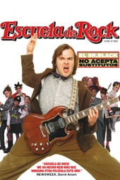 Poster for Escuela de Rock by Richard Linklater