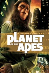 Poster for Conquest of the Planet of the Apes by J. Lee Thompson