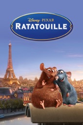 Poster for Ratatouille by Pixar