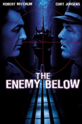 Poster for The Enemy Below by Dick Powell