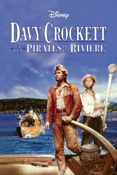 Poster for Davy Crockett et les pirates de la rivière by Norman Foster