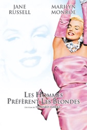 Poster for Les Hommes préfèrent les blondes by Howard Hawks