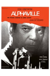 Poster for Alphaville by Jean-Luc Godard