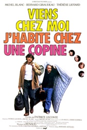 Poster for Viens chez moi, j'habite chez une copine by Patrice Leconte