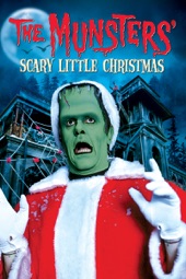 Poster for The Munsters' Scary Little Christmas by Ian Emes