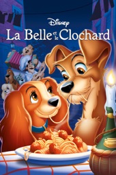 Poster for La Belle et le Clochard by Hamilton Luske, Clyde Geronimi & Wilfred Jackson