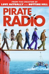 Poster for Pirate Radio by Richard Curtis
