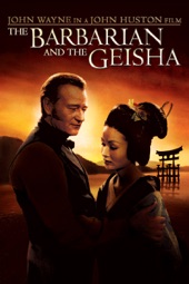 Poster for The Barbarian and the Geisha by John Huston